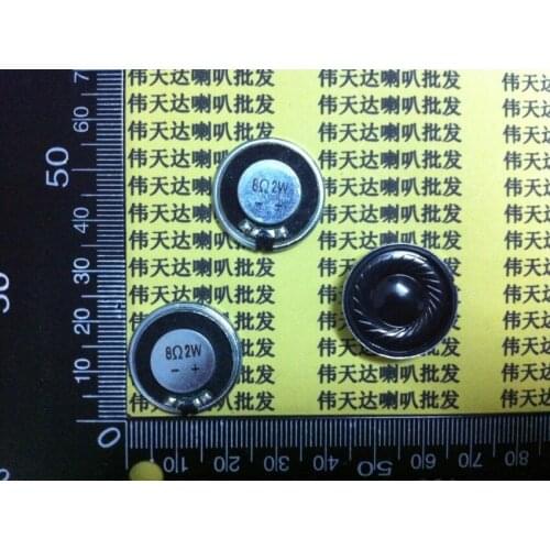 New Ultra-thin mini speaker 8 ohms 2 watt 8R 2W speaker Diameter 23MM 2.3cm thick 5.5MM Loudspeaker