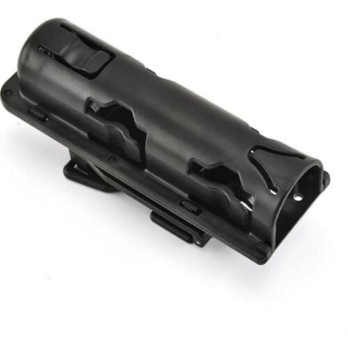 New Universal 360 Degree Rotation Baton Case Black Kit Safety Outdoor EDC Survival Tool Holster Self Holder Defense U7L4