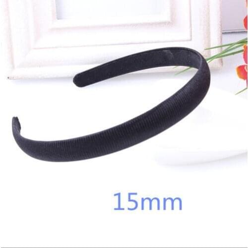 New arrival womens elegant black hairbands fashion DIY headwear girls usual hair accessories