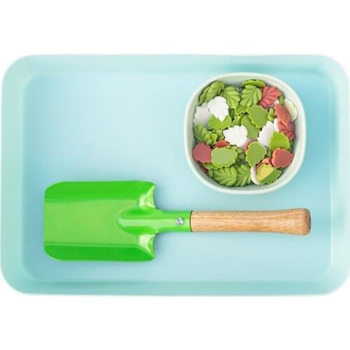 Montessori Toys for Preliminary Exercises Shoveling Work Mini Spade for Kids Motor Skill Training Tool Preschool Early Education