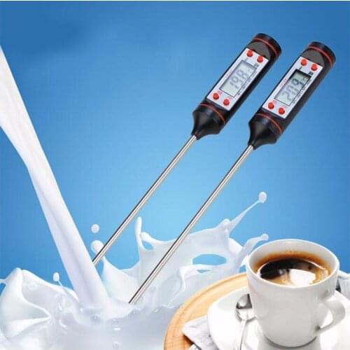 Barbecue Food Meat Baking Pen LED Digital Kitchen Thermometer Electronic Temperature Probe For Oil Liquid Milk Cooking BBQ Tools