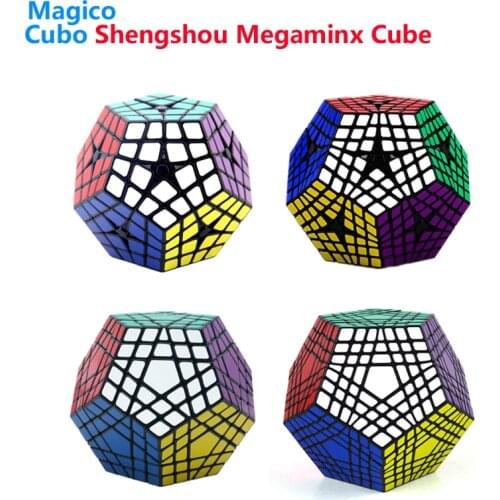 Shengshou Megaminx Magic Cubes Puzzles Sengso Cubo Magico 2x2 3x3 4x4 5x5 6x6 7x7 Megaminxeds Masterkilomin Elite Kilominx Toys