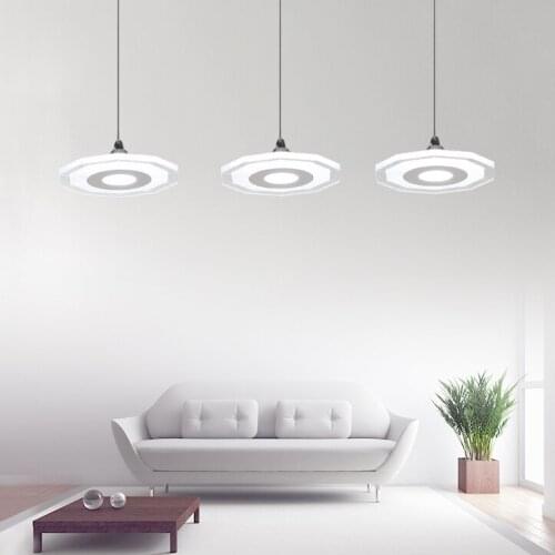 Modern minimalist restaurant pendant lamp three LED fashion dining room personalized corridor lighting
