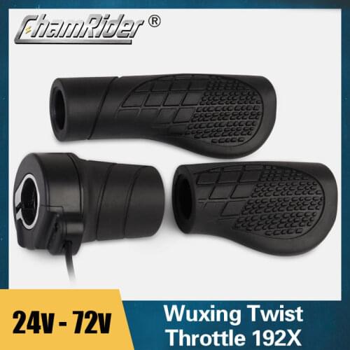 High quality Half Twist Throttle Wuxing Brand 192X for 24V / 36V 48V / 60V / 72V E-bike