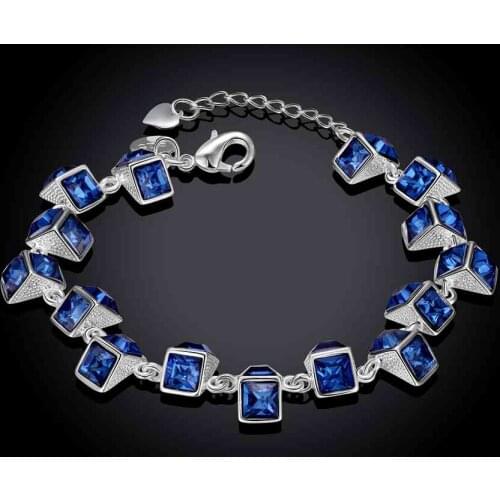 DB104 925 silver top quality NA fashion bracelet beaautiful jewelry for women gift 925 silver bracelet