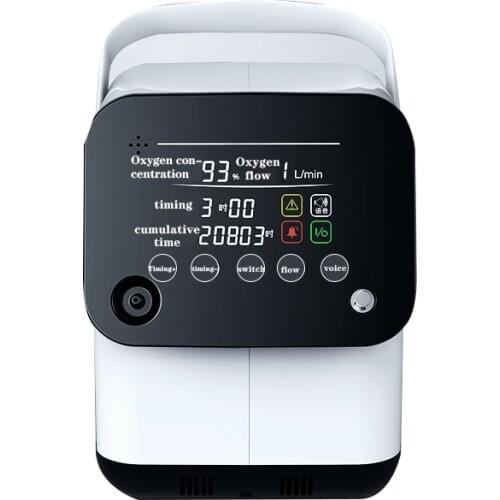 ZY-1SW Household Oxygen Concentrator Oxygen Inhalation Machine 220V/115W Small Portable Air Purifier Family Car Oxygen Machine