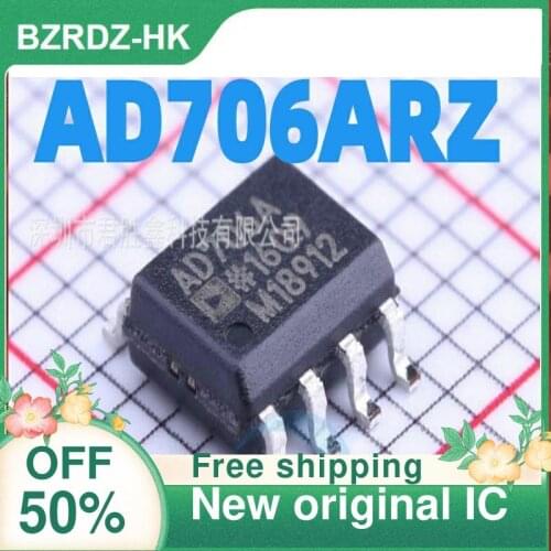 2-10PCS/lot AD706A AD706ARZ AD706 SOP-8 New original IC