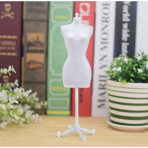 1 Pcs 22cm Accessories Display Stand Holder Dress Clothes Mannequin Model For Doll DIY home decor Women Garment Doll Dress Stand