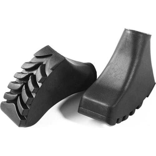 1pc Rubber Hiking Trekking Pole Head Cover Replacement Tips Anti-skid Stick Tip Protector Climbing Alpenstock pole