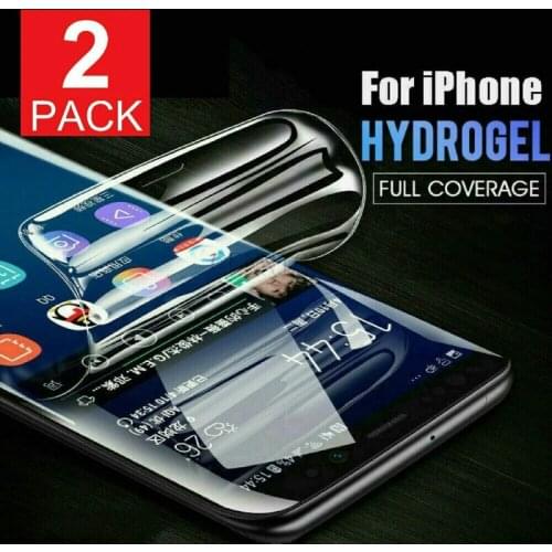 2in1 Retail Package clear matte Hydrogel Film Screen Protector for iPhone 12 mini 5.4 pro 6.1 pro max 6.7 XR XS X 200pcs