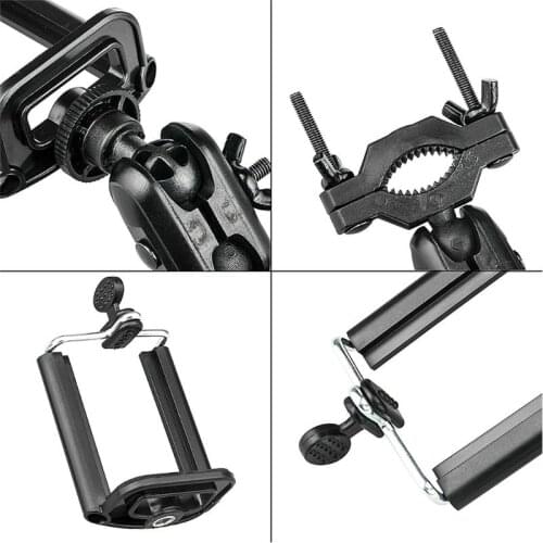 Car Phone Holder Adjustable Rear View Mirror Mount Stand for Mobile Phone GPS Display Bracket Accessories