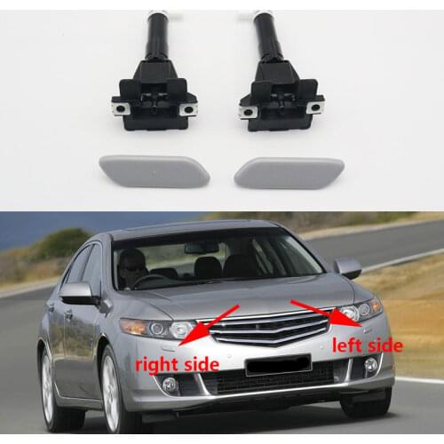For Honda Accord Europe SPIRIOR CU1 CU2 2008 2009 2010 2011 2012 Headlight Washer Nozzle Actuator Pump with Cover Cap Lid