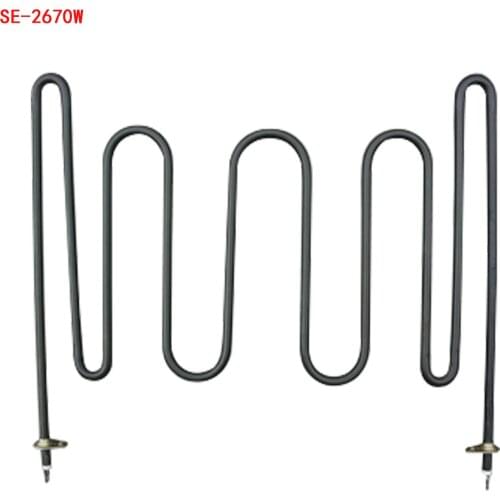 Electric tubular heating element air heating element heater tube heating pipe 1000w 1500w 2000w 2670w 3000w