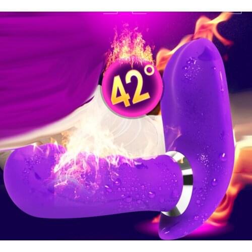 Sex Remote 7 Speed Electric Pulse Clitoris Stimulator G Spot Dildo Vibrator Panties Wearable Heating Vibrator Sex Toys for Women