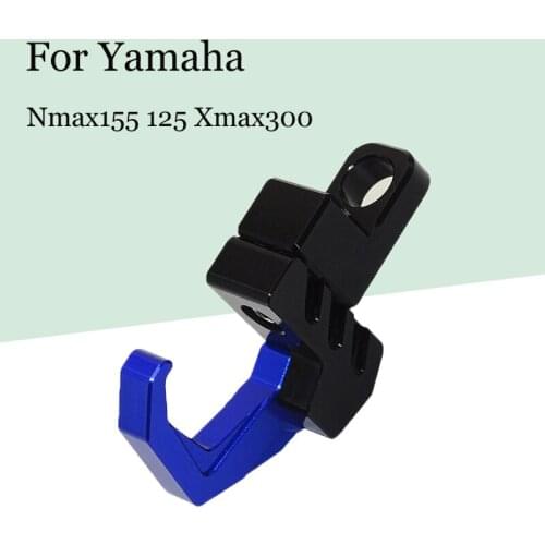 For Yamaha Nmax155 125 Xmax300 Modified Rearview Mirror Seat Hook Foldable Hook Motorcycle Accessories