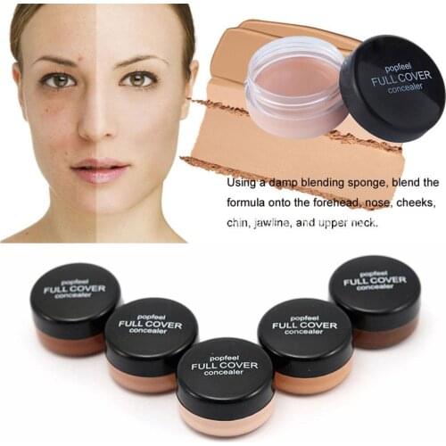 Concealer Foundation Cream Ultra-long-lasting Deep Complexion Acne Marks Cover Spots Acne Cement Moisturizing Face Waterproof