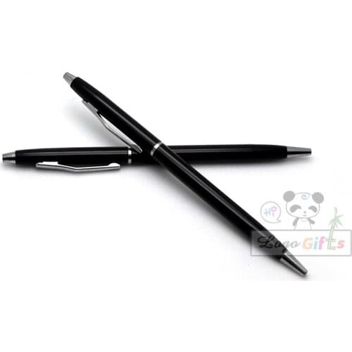 Mni kawayii pen Fantastic Easter day gifts For students Silver and Golden Twist Ballpoint pocket Pen Gifts Free Shipping