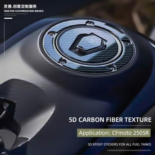 Fuel Tank Stickers Fish Bone Decals Fuel Tank Cover Protection Stickers Body Anti-scratch Side Stickers for Cfmoto 250sr