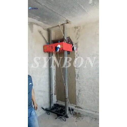 SYNBON New wall cement plaster machinery Automatic Wall Plaster Cement Mortar Rendering Machine SYW-8