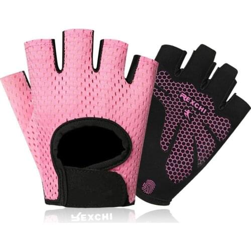 Cycling Gloves Half Finger Bike Fitness Outdoor Sports Silicone Anti-skid Men and Women Guantes Moto