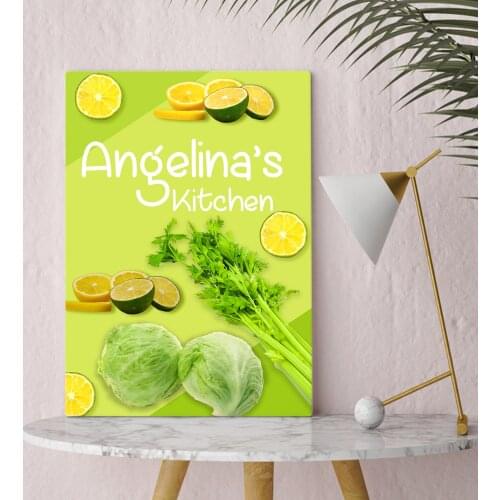 Personalized Kitchen Canvas Decoration Gift Dear Moment Happy Design Modern Good Quality Reliable Wall Special Occasions Memory