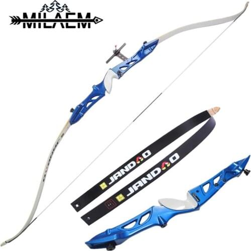 1 Pc 66/68/70 inch Archery Recurve Bow 16-36lbs Left/Right Hand Adult Women Takedown Magnesium Alloy Handle Hunting Shooting Bow