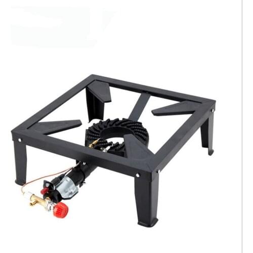 Outdoor gas stove camping single burner camp stove single burner portable burner gas natural gas burner high power