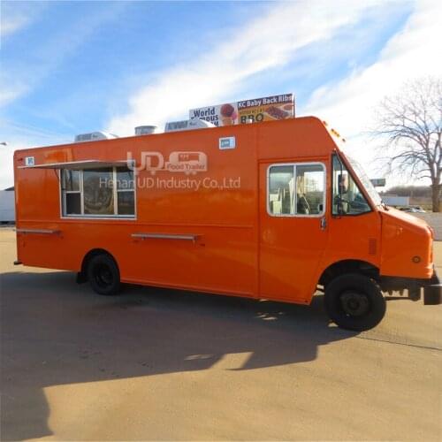 Street Sale Concession Snack Kitchen Shop Halal Waffle House Catering Truck for Sale