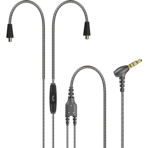 Tennmak Upgrade Silver Plated MMCX Cable with Microphone and Universal Remote for Tennmak PRO,SE215 SE315 SE425 SE535 UE900