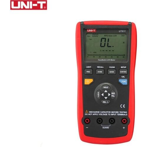 UNI-T UT611 LCR Meters Inductance Capacitance DIY Tools Resistance Phase Angle Multimeters Matching