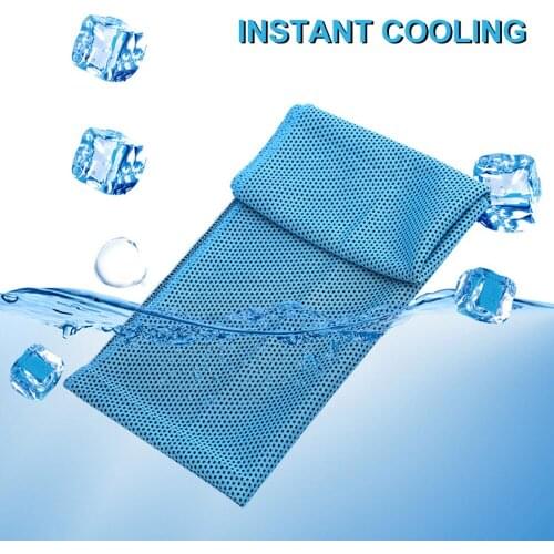 Unisex Beach Cooling Towels Gym Blanket Ultra-thin Workout Fitness Gym Pilates Travel Camping Towels