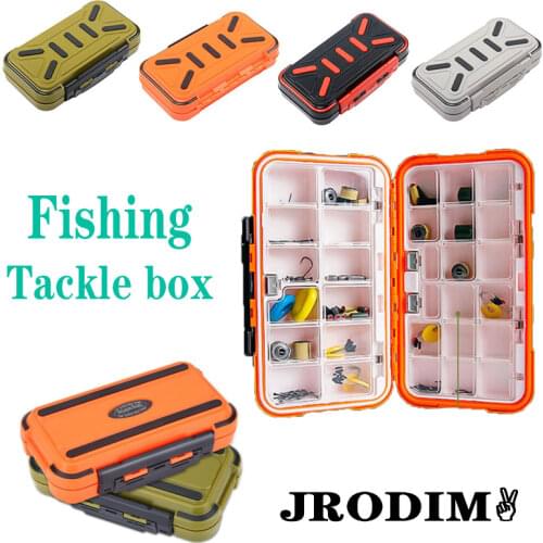 Waterproof Storage Organizer Container Dispenser Independent Lattice Pill Box Fishing Tackle Box Home Tools Storage Boxes Case