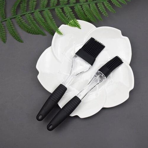 1PCS Silicone Basting Brush Heat-resistant Soft Head Baking Oil Brush Grilling Brush Easy to Clean Home Kitchen Cookware Tools