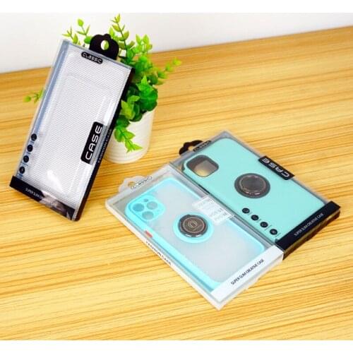 500Pcs/Lot 6 Styles Universal Mobile Phone Case Package Transparent PVC Retail Packaging Box For Iphone Samsung 4.7-6.5 Inch