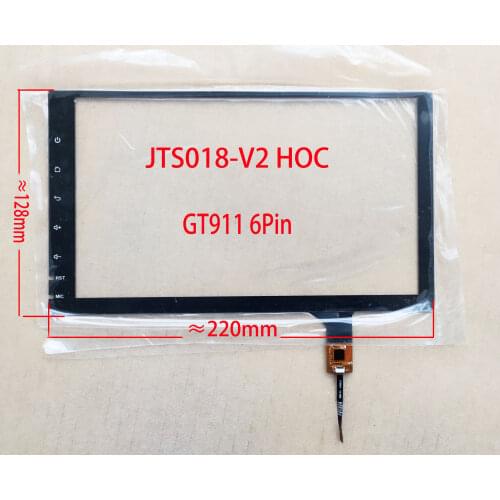 9 Inch Capacitive Touch Screen Digitizer Sensor For Radio 220*128mm 6Pin GT911 ZP24480 JTS018 JTS368 090 For Benz B200 ML