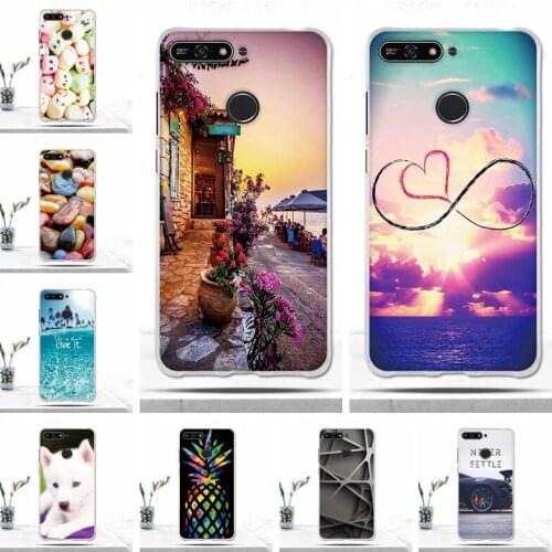 For Huawei Honor 7A/Honor 7A Pro/Y6 2018/Y6 Prime 2018/Enjoy 8e Case Cover Soft TPU Silicon Phone Case for Huawei Y6 2018 Case