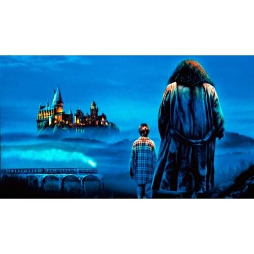 Colorwonder Harry Scene Photography Background Magic School with Forest Fairy Tale World Backdrop for Photo Booth YuoTube Videos