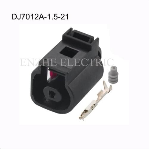 DJ7012A-1.5-21 car wire male female socket connector Harnes cable 1pin automotive Plug Include terminals seal