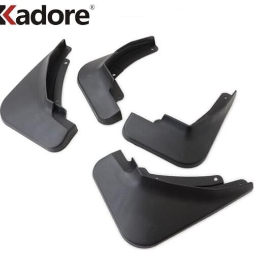 For Volkswagen T-Roc TROC 2017 2018 2019 Plastic Car Mudflaps Splash Guards Front Rear Mudguards Fender Exterior Accessories