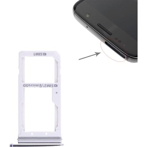 Dual SIM Card Tray / Micro SD Card Tray for Galaxy S7 / S7 Edge