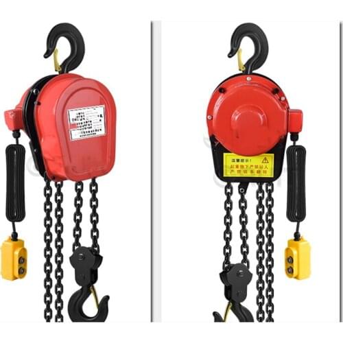Electric Reverse Chain Hoist Household Crane Hoist 380v/1 Ton Efficient And Labor-Saving Portable Manual Hoisting Chain Hoist