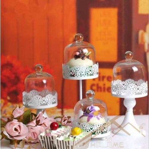 European dessert Decoration Cake frame display cake cake plate wedding glass high home decoration Wedding Birthday Decoration
