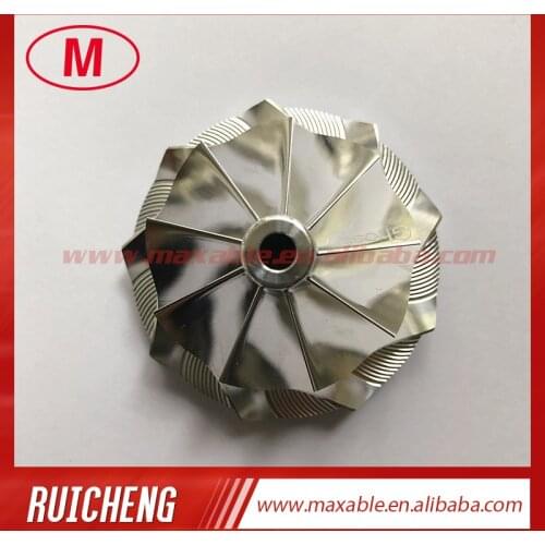 RHF3 35.25//47.50mm 9+0 blades turbocharger billet/milling/aluminum 2618 compressor wheel