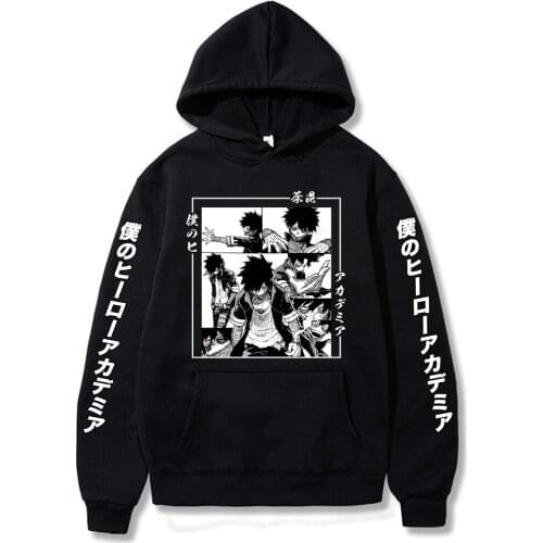 My Hero Academia Men Female Hoodies Autumn Casual Pullover Boku No Hero Academia Sweatshirts Japan Anime Dabi Sweatshirt Tops