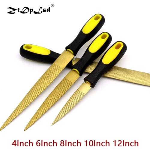 1Pcs Assorted Needle File Set Hand Files Metal Glass Stone Jewelry Wood Carving Craft Steel Mahogany Flat Carpenter Woodworking