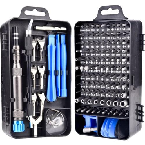 Screwdriver Set Precision 135 in 1 Magnetic Torx Hex Screw Driver Bits Insulated Multitools Clock Phone Camera Repair Tools Kit