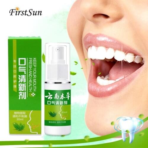 Teeth Cleaning Whitening Mint Spray Oral Deodorant Breath Freshener Bad Odor Halitosis Treatment Oral Odor Fresh Spray Oral Care
