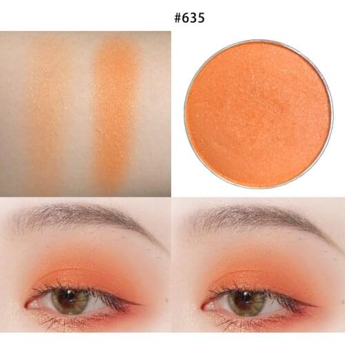 R&B Popular Orange Color Eyeshadow Pigment Waterproof Yellow Eyeshadow Makeup Beauty Make Up Cosmetic Pallete