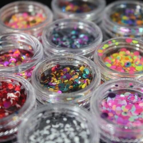 Hot Diy Craft Supplies Mixed Color Blue Red Mixed Color Nail Stone Rhinestone Irregular Beads Manicure Decorations Crystals