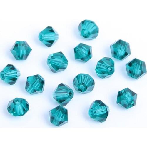Blue zircon 8mm 144pcs/Lot Chinese Top Quality Crystal Bicone Beads Free Shipping